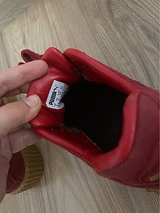 36 Beden bordo Renk Puma kadın spor ayakkabı
