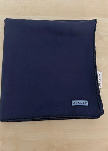 kadın Lacivert Düz eşarp - Görsel 6