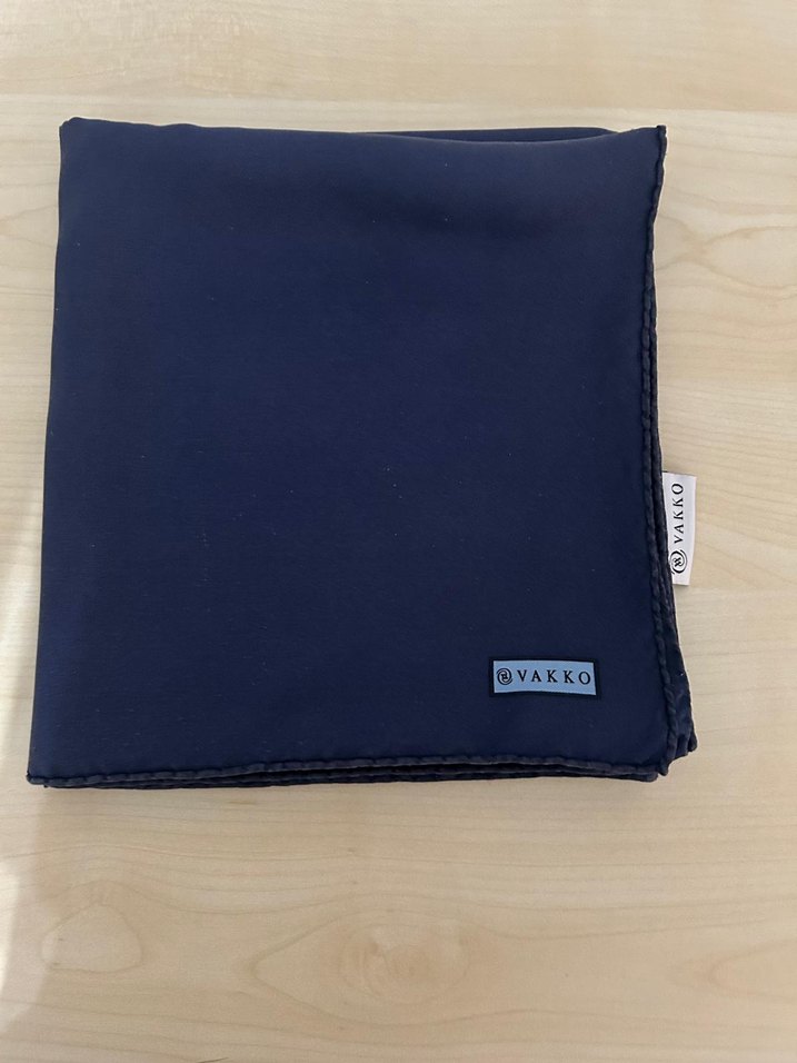 kadın Lacivert Düz eşarp - Görsel 4