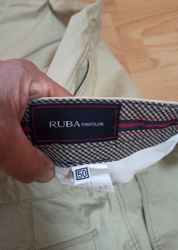 Erkek keten şort - Görsel 4