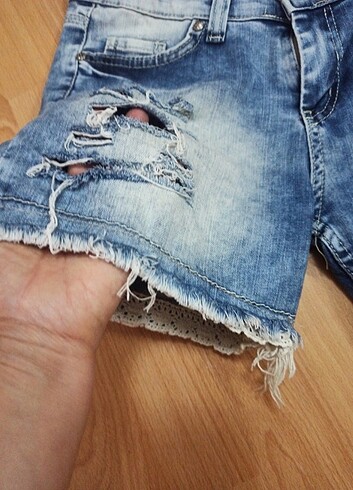 Kadın kot şort  - Görsel 2