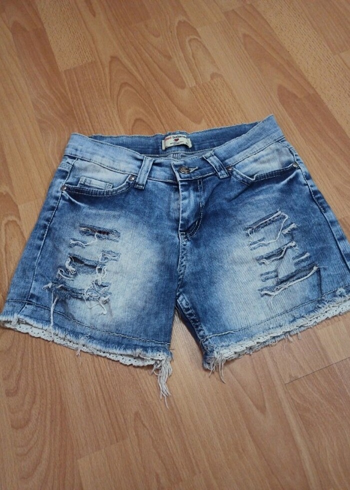 Kadın kot şort  - Görsel 3