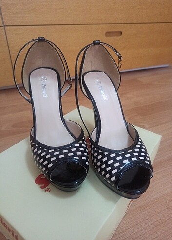 Polaris kadın topuklu ayakkabı  - Görsel 5