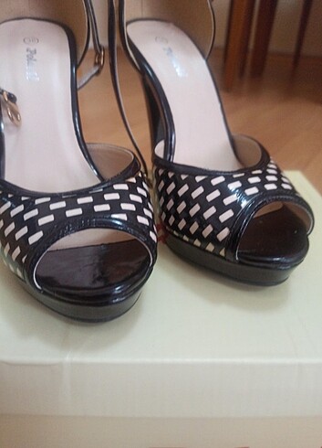 Polaris kadın topuklu ayakkabı  - Görsel 7