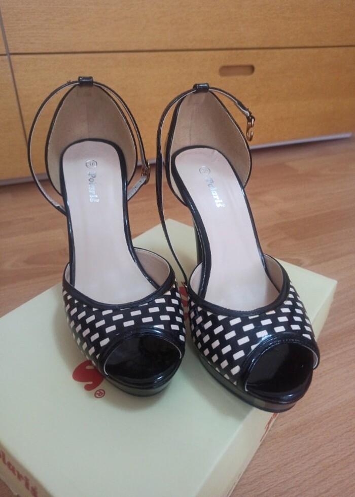 Polaris kadın topuklu ayakkabı  - Görsel 5