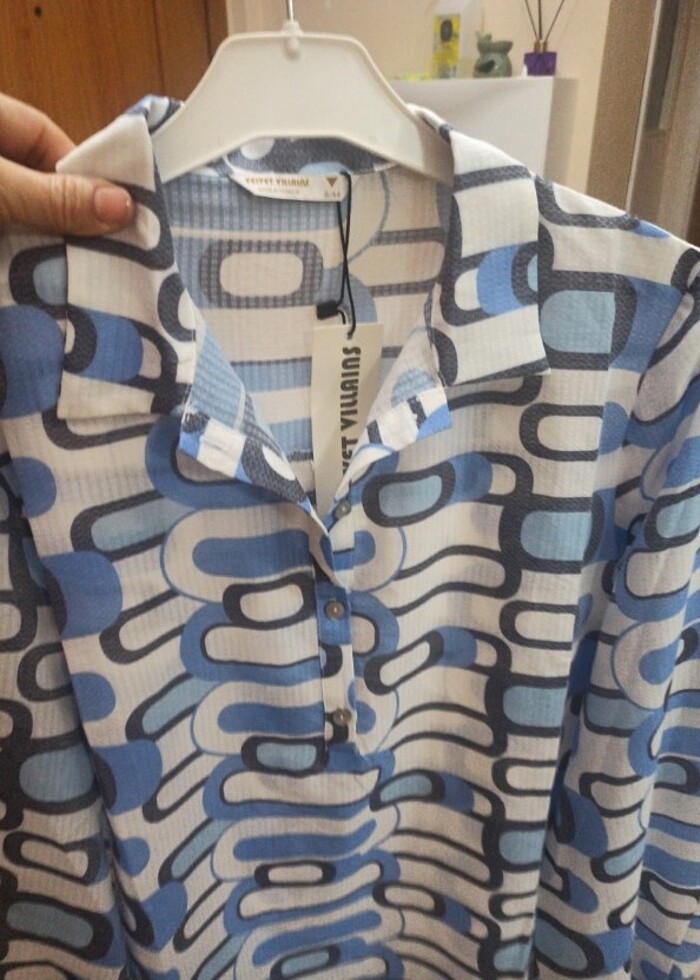 Şifon gömlek  - Görsel 3