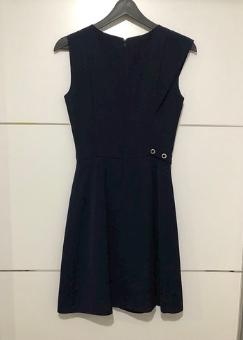 Klasik Lacivert  Elbise - Görsel 3