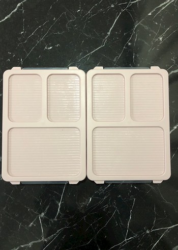 Pembe Bölmeli Yemek Saklama Kabı - Görsel 3