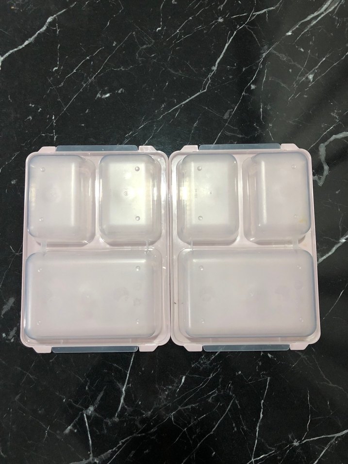 Pembe Bölmeli Yemek Saklama Kabı - Görsel 4