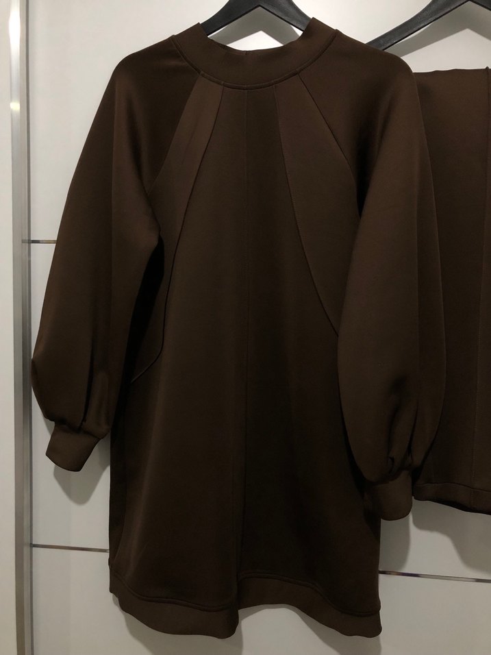 Kahverengi Kadın Takım - Görsel 2