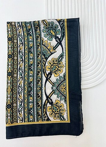 Etnik desen pamuklu şal 