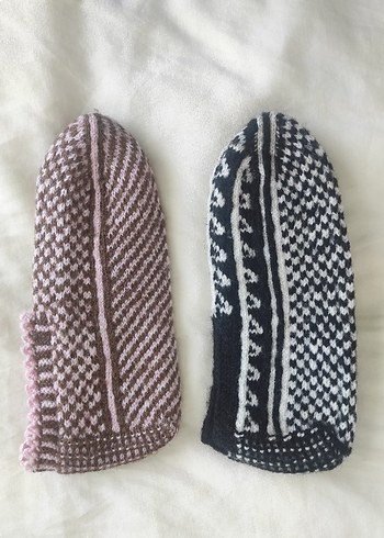 LC Waikiki Kız Çocuk Renkli Örgü Sıcak patik