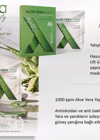 Deniz Yosunu Maskesi aloevera  maskesi kolejen maske princ maske - Görsel 4