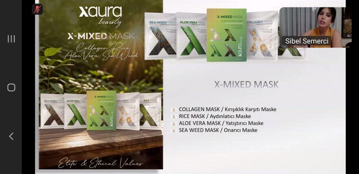 Deniz Yosunu Maskesi aloevera  maskesi kolejen maske princ maske - Görsel 2