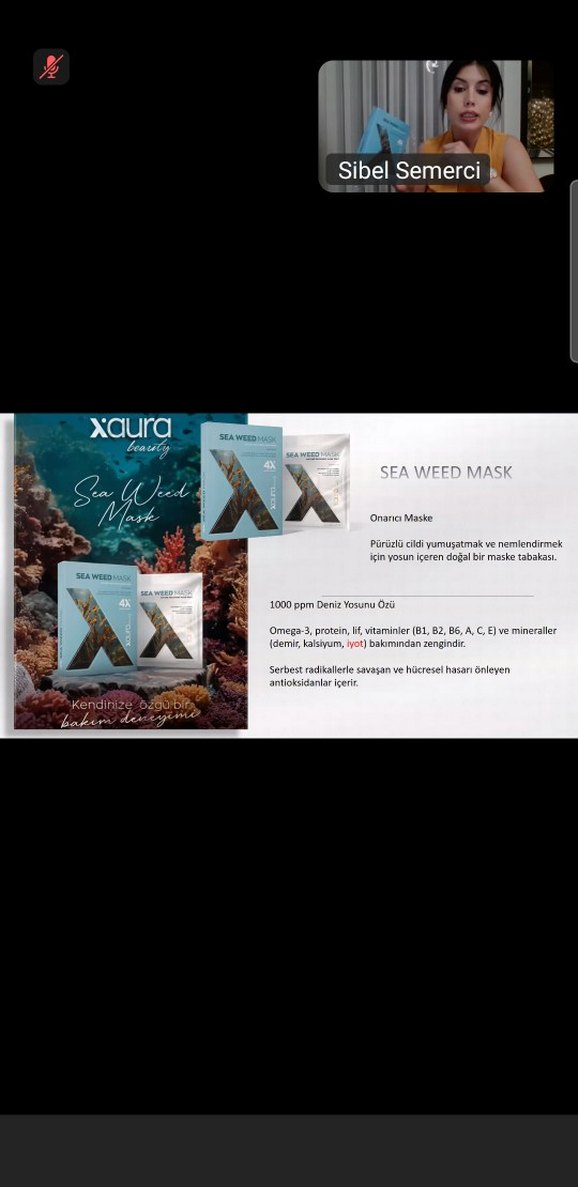 Deniz Yosunu Maskesi aloevera  maskesi kolejen maske princ maske - Görsel 5
