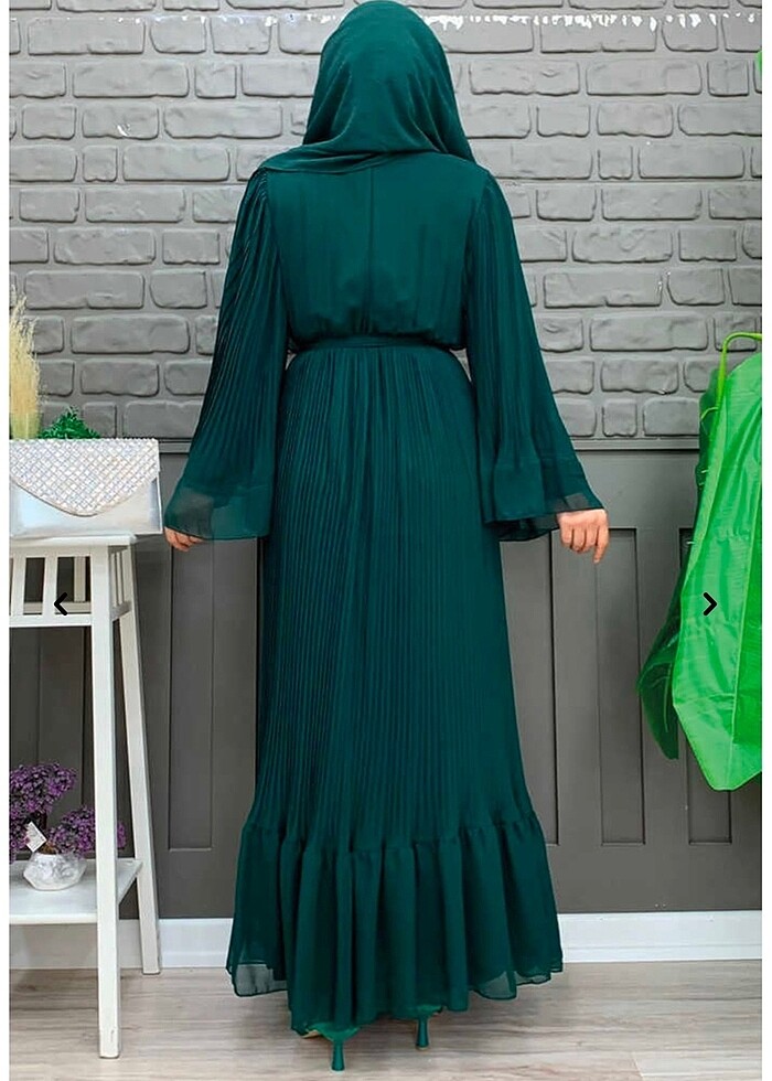 Zümrüt abiye - Görsel 3