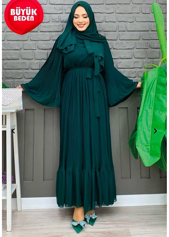 Zümrüt abiye - Görsel 2