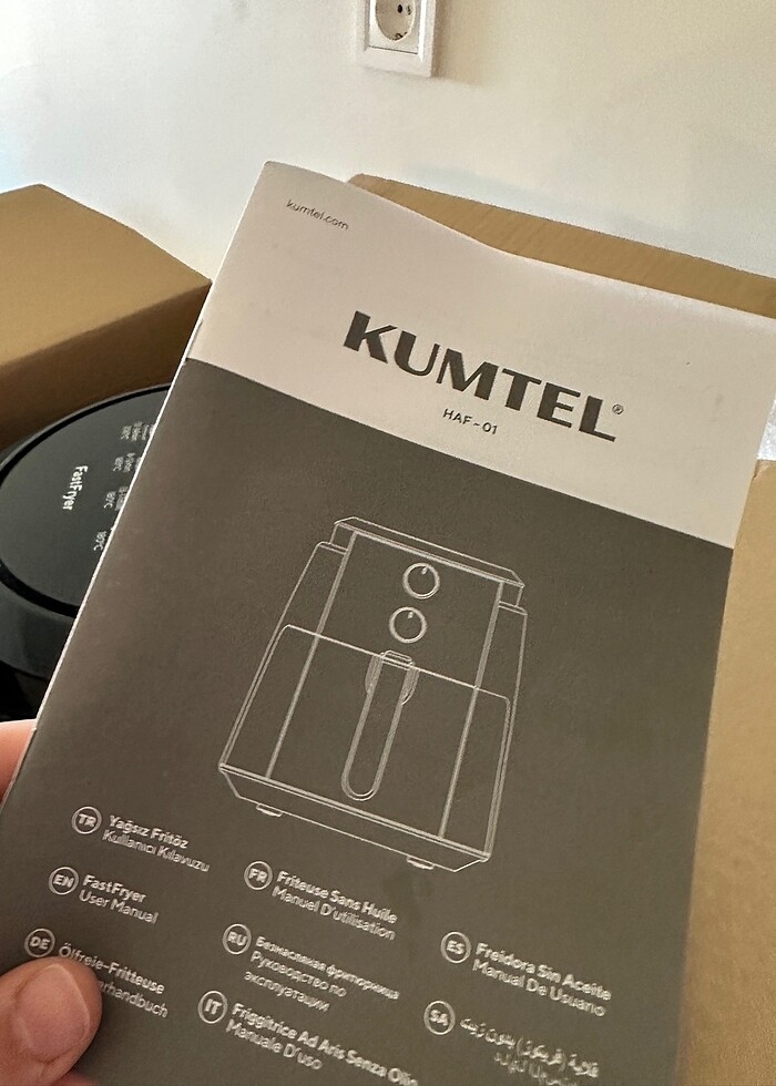 Airfryer kumtel kutulu - Görsel 5