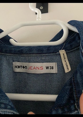 38 Beden mavi Renk Düğmeli Koyu Mavi Denim Midi Elbise