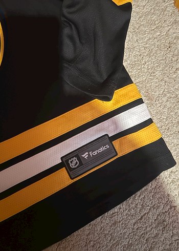 Erkek Siyah Baskılı Uzun Kollu Sweatshirt NHL - Görsel 4