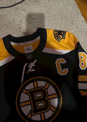 Erkek Siyah Baskılı Uzun Kollu Sweatshirt NHL - Görsel 2