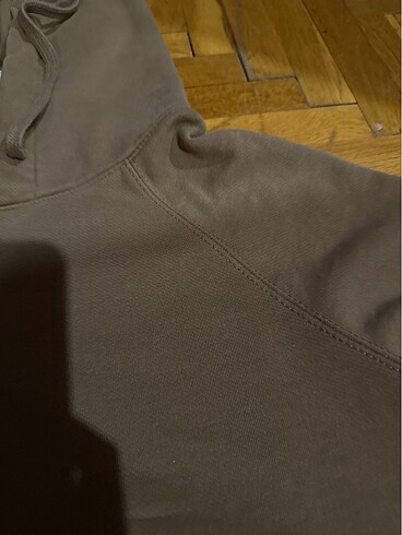 m Beden haki Renk Zara soluk efektli sweatshirt