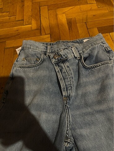 s Beden mavi Renk Wide leg jean