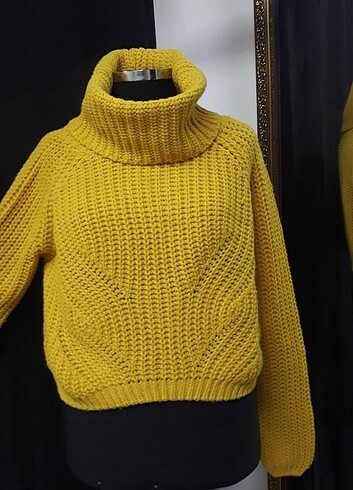 Addax boğazlı triko - Görsel 4