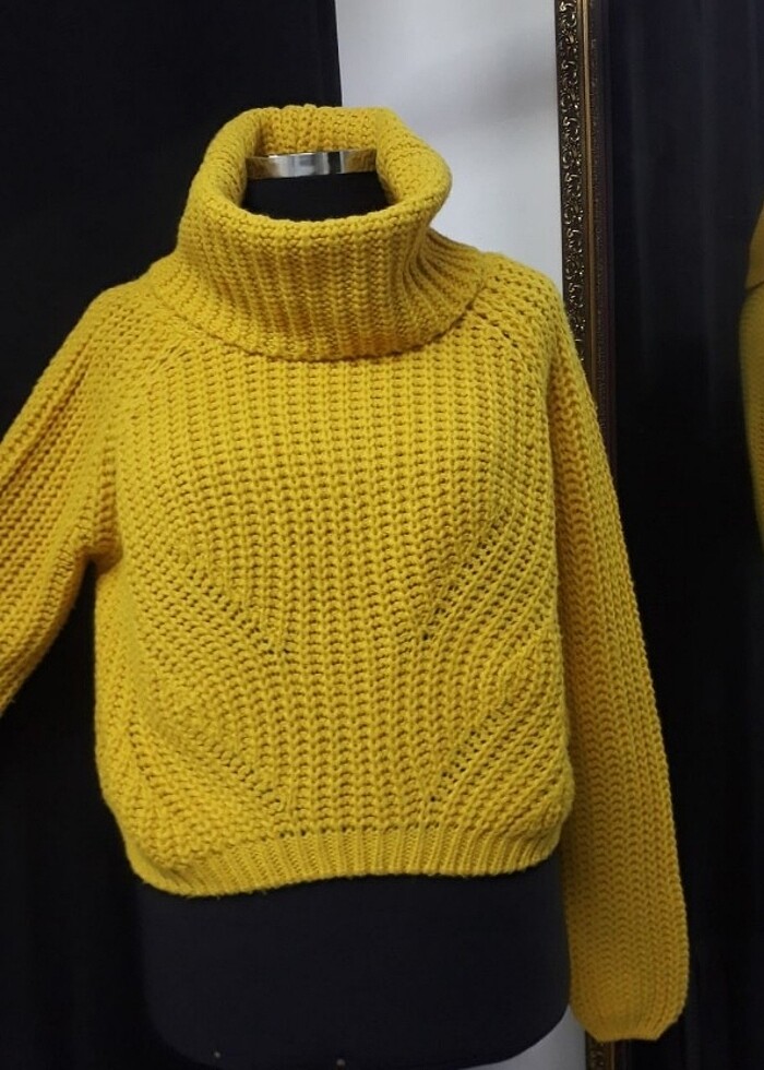 Addax boğazlı triko - Görsel 4