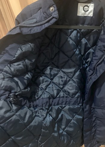 Erkek Çocuk Lacivert Fermuarlı Mont - Görsel 3