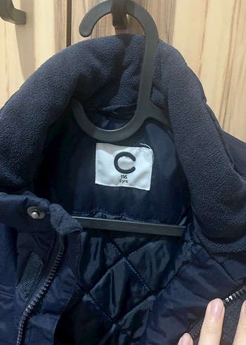 Erkek Çocuk Lacivert Fermuarlı Mont - Görsel 2