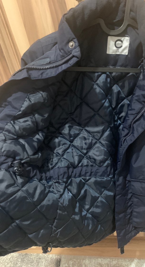 Erkek Çocuk Lacivert Fermuarlı Mont - Görsel 3