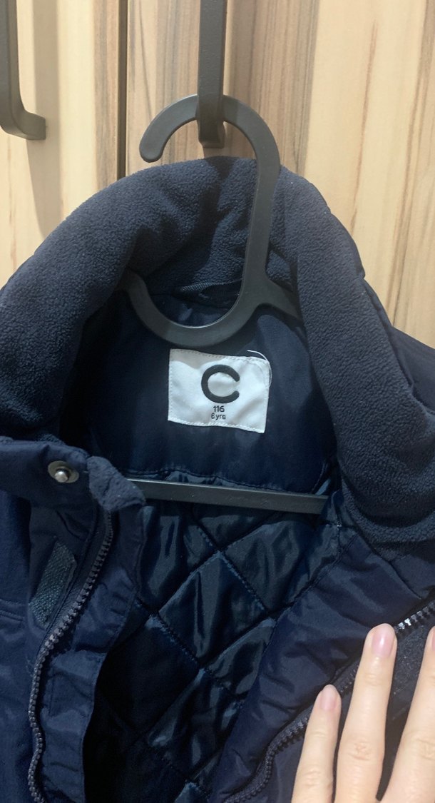 Erkek Çocuk Lacivert Fermuarlı Mont - Görsel 2