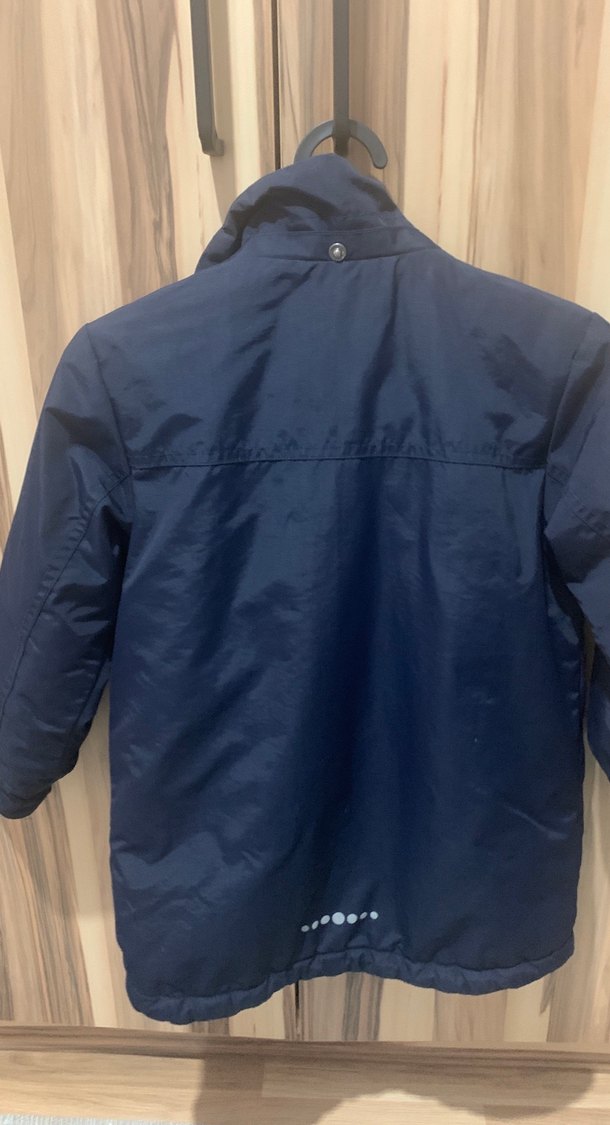 Erkek Çocuk Lacivert Fermuarlı Mont - Görsel 5