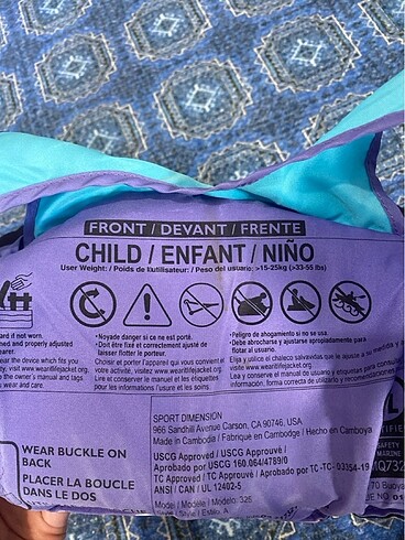 Can yeleği kız çocuk - Görsel 5