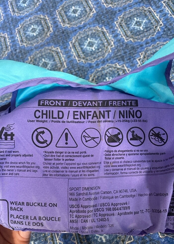 Can yeleği kız çocuk - Görsel 5