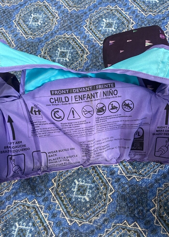 Can yeleği kız çocuk - Görsel 4