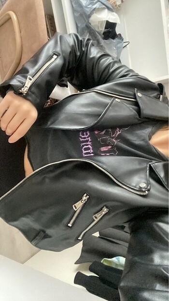 l Beden Deri ceket biker