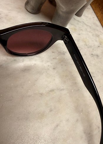 Klasik Siyah Gotik Kadın Gözlüğü - Görsel 4