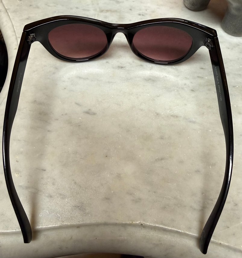 Klasik Siyah Gotik Kadın Gözlüğü - Görsel 3