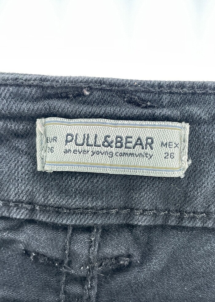 Pull and Bear Jean / Kot Şort %70 İndirimli. - Görsel 4