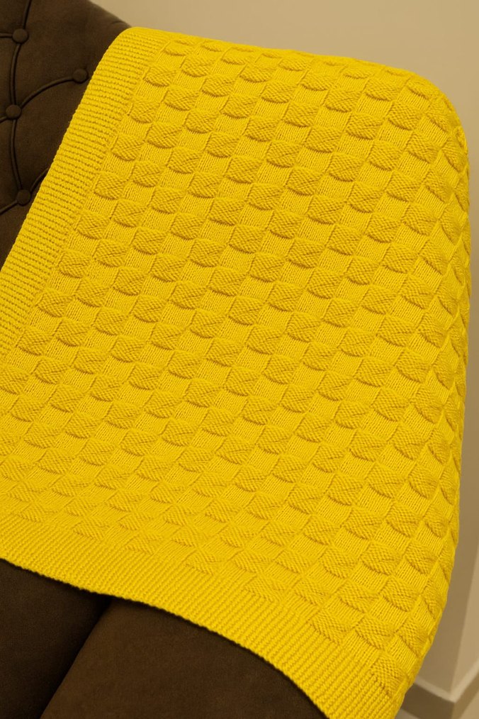 triko örgü Bebek Battaniyesi - Görsel 2