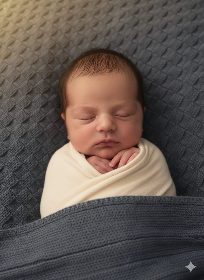 triko Örgü Çocuk Battaniyesi - Görsel 2