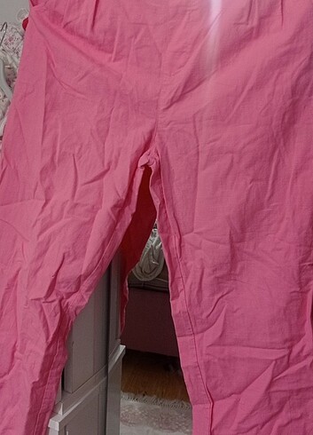 36 Beden pembe Renk Pantolon 