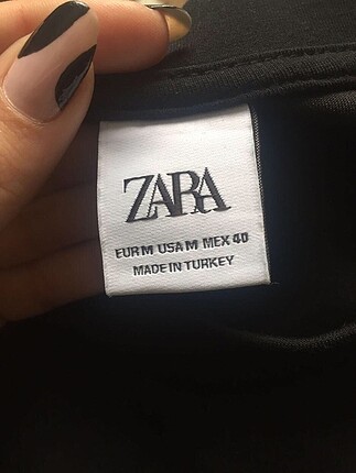 zara siyah sweat