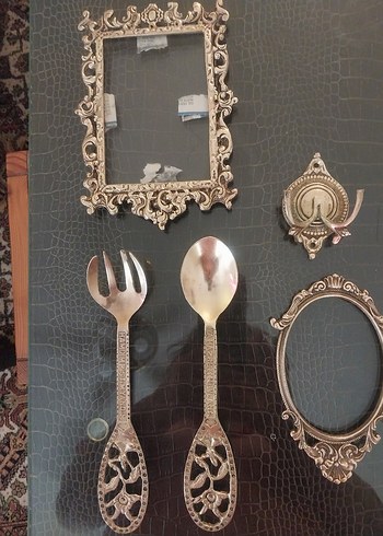Zara Home pirinç objeler