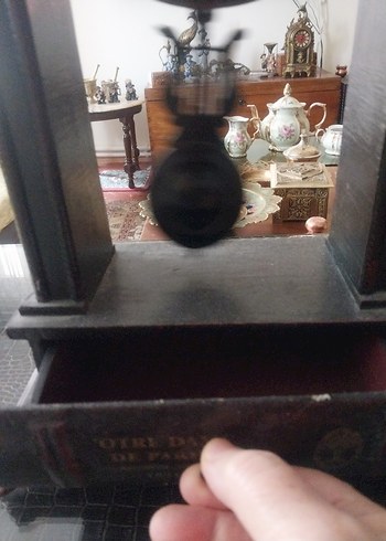 antika.  Masa Saati  pilli - Görsel 5