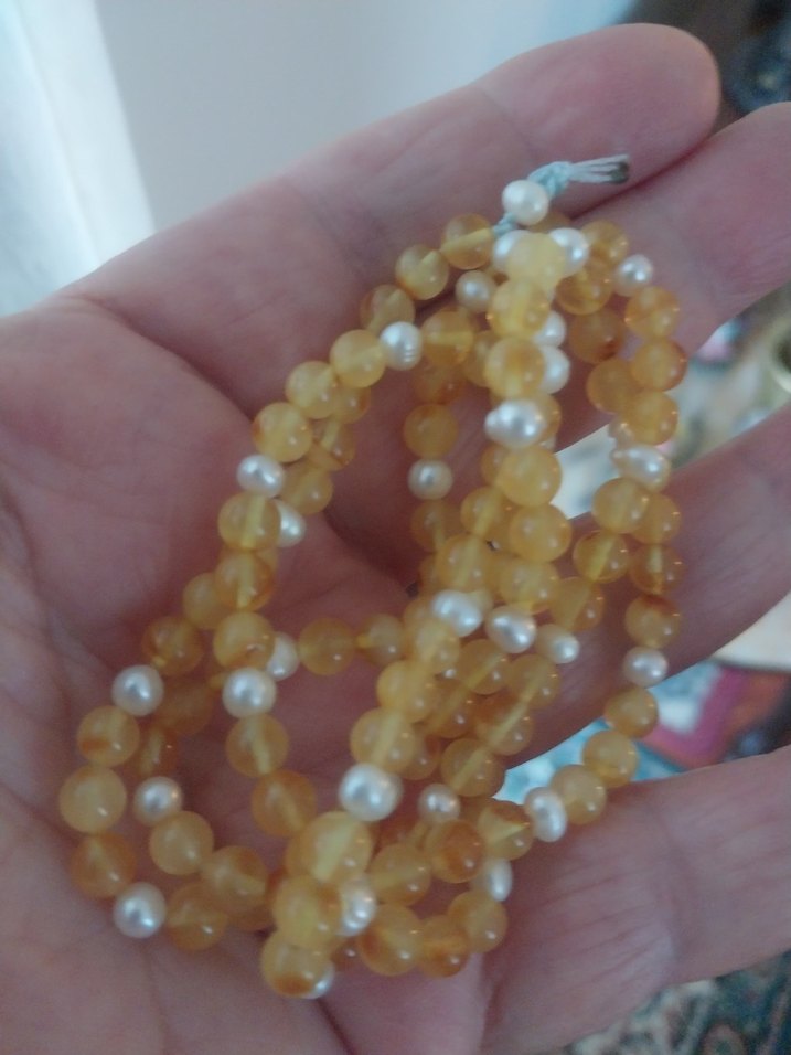 kaya damla kehribar ve inci - Görsel 2