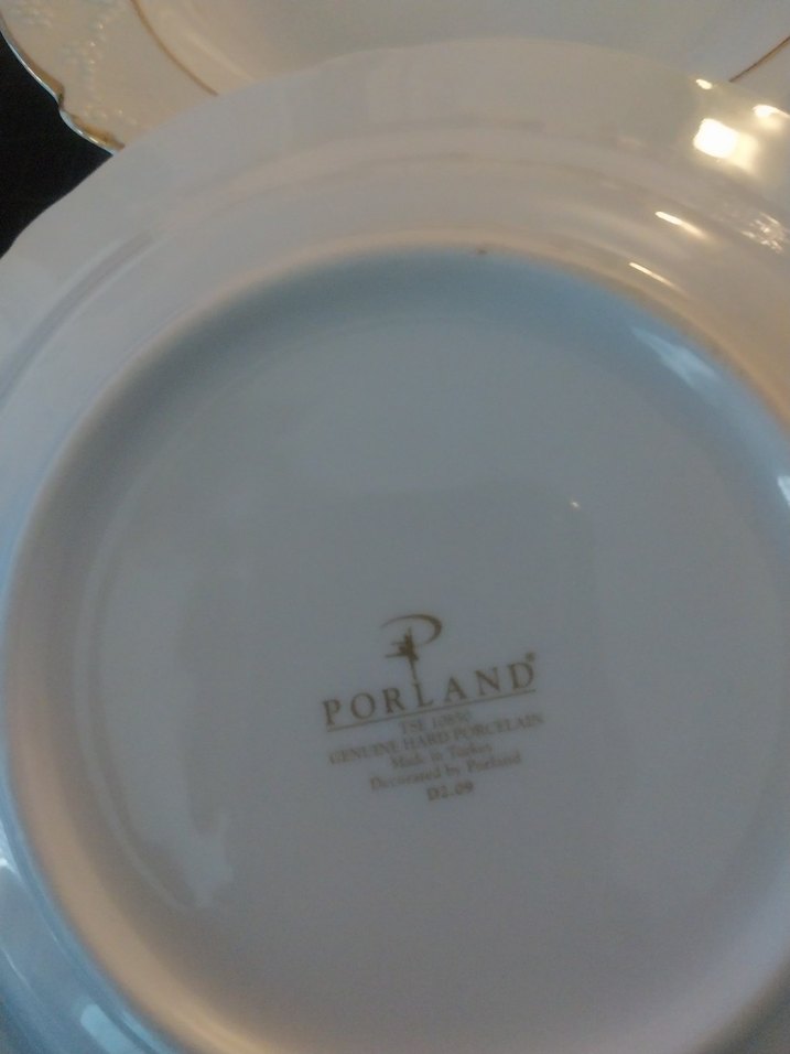 Beyaz Kenarlı 4 Parça Yemek Tabağı Seti - Görsel 4