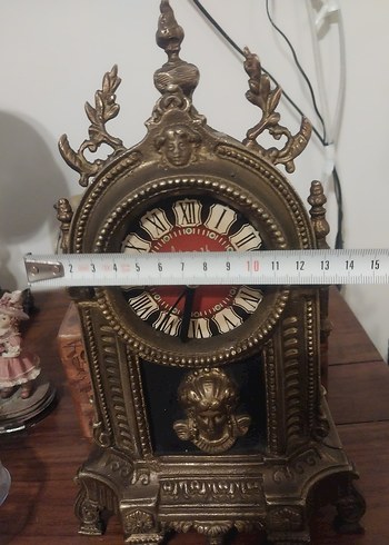 döküm bronz saat - Görsel 3